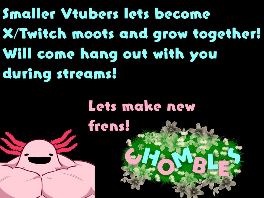 Chombles | Aug22 Debut (@chomblesvt) on Twitter photo 