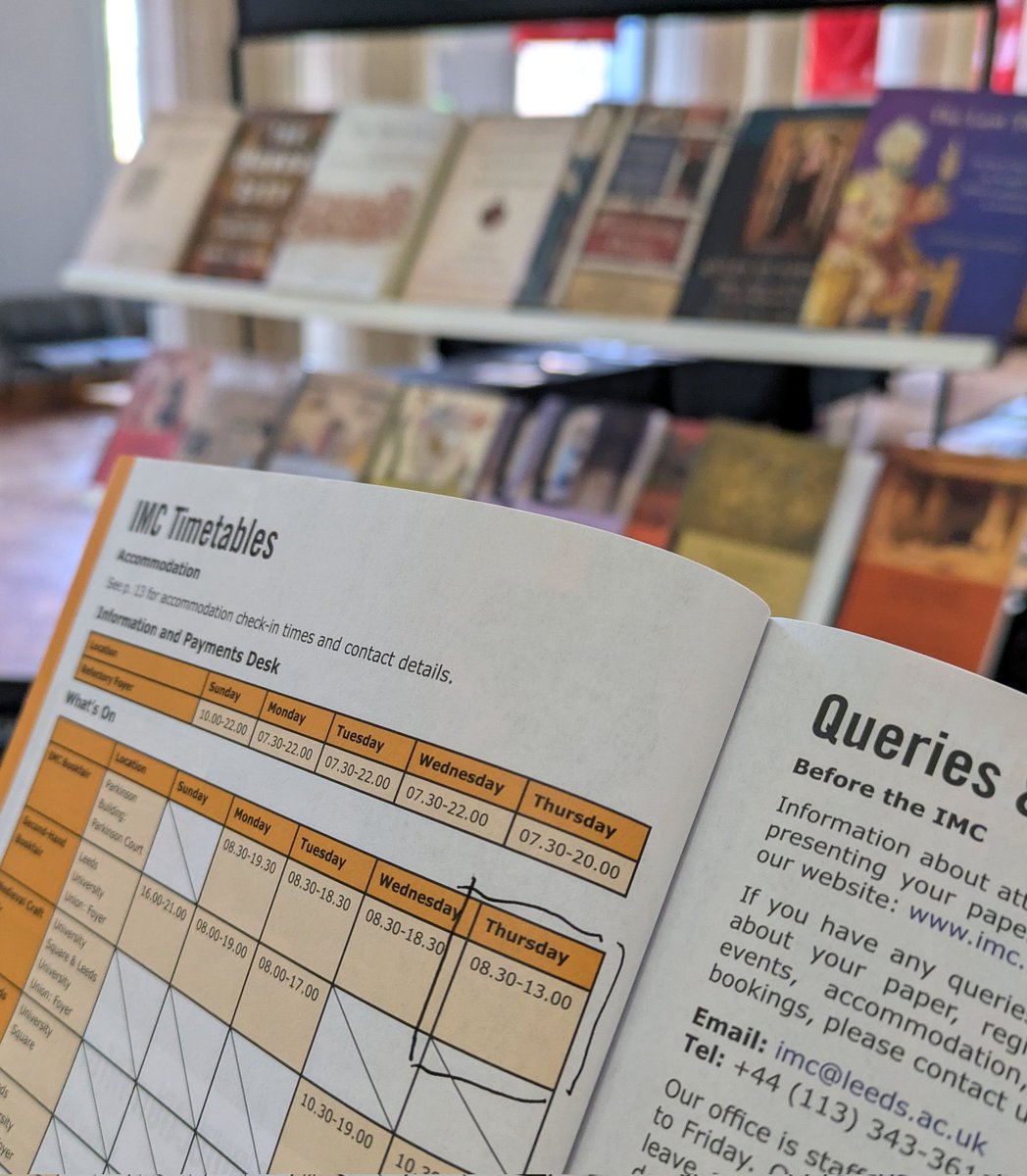 If you're at #imc2025 and haven't had the chance to browse the book fair in the Parkinson building yet or have a book reserved, we'll be packing up at 1pm today 

Our 30% discount code (IMC25) will be active until the end of July 2025 here combinedacademic.co.uk/imc-2025/

<a href="/IMC_Leeds/">IMC_Leeds</a>