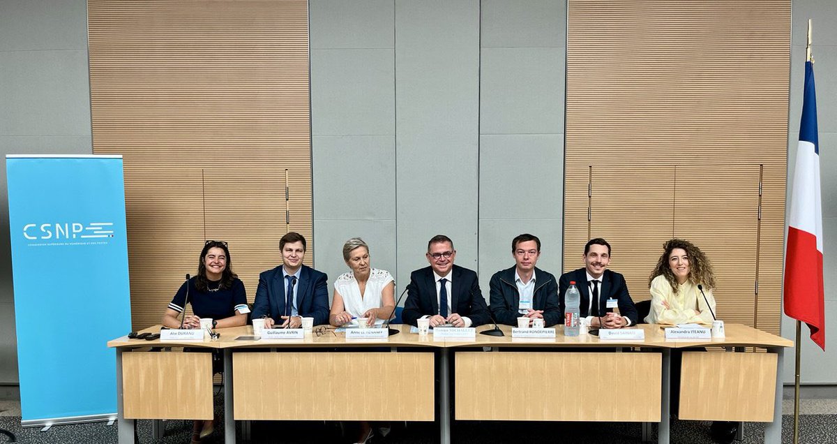 Commission Supérieure du Numérique et des Postes tweet media