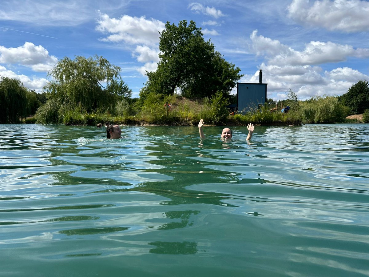 Wild swimming in York - 10/10 🏊☀️