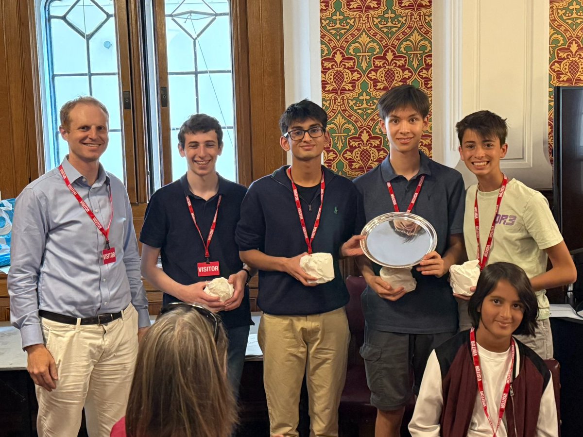 On 3 July 2025, the grand surroundings of the House of Lords played host to a prestigious youth bridge event: Lords v Junior Bridge Teams. Organised with the support of Baroness Blackstone.
Read the full story: ebu.co.uk/article/house-…