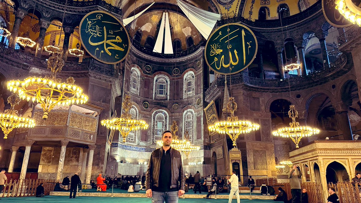 Ayasofya bir mana Ayasofya bir haykırış ! Çok şükür 🤲🏻 #ayasofya