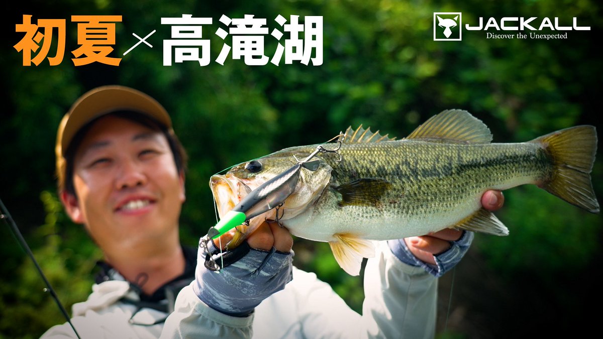 natsukin2220's tweet photo. ジャッカルステーション最新動画
初夏〜夏の高滝湖で良い釣りを、僕なりの楽しみ方でご紹介しています。
サイト、巻き、表層で時間や場所に合わせた回り方などなど。
是非ご覧ください♪

https://t.co/VZRB2XKvNz

夏はやっぱり見える釣りが楽しい！
#高滝湖 
#ジャッカルステーション https://t.co/MtleNaQN7G