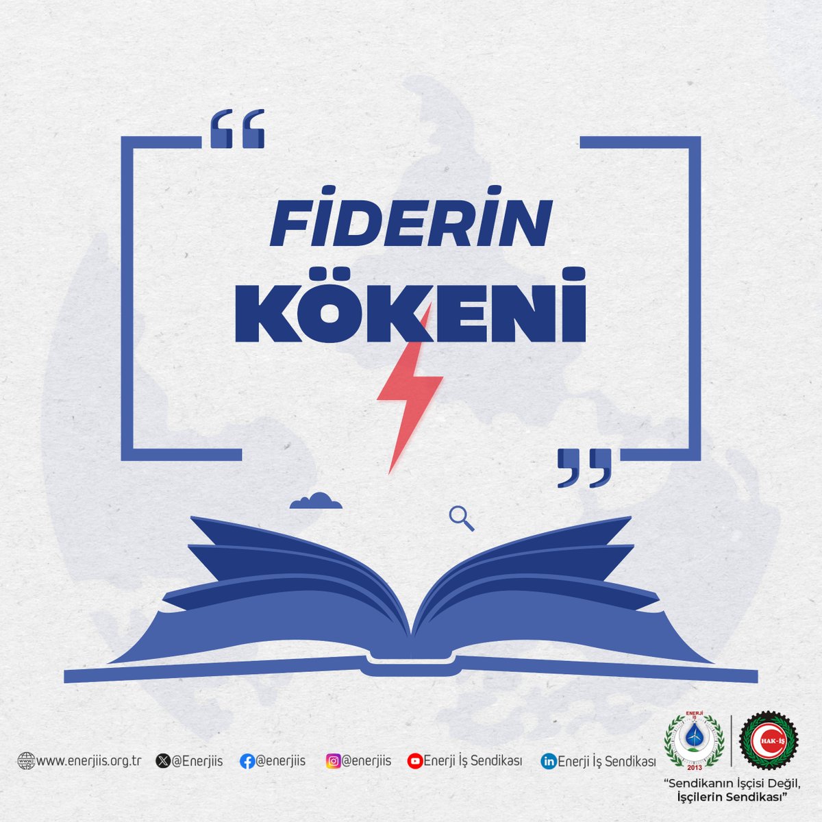 Enerjiis's tweet photo. Enerjiyi besleyen hat fiderin etimolojisine iniyoruz⚡
#enerjiişsendikası #sendikanınişçisideğil #işçilerinsendikası #fider #sendikalçalışma #sendika #etimoloji https://t.co/fO7cUmeyB0