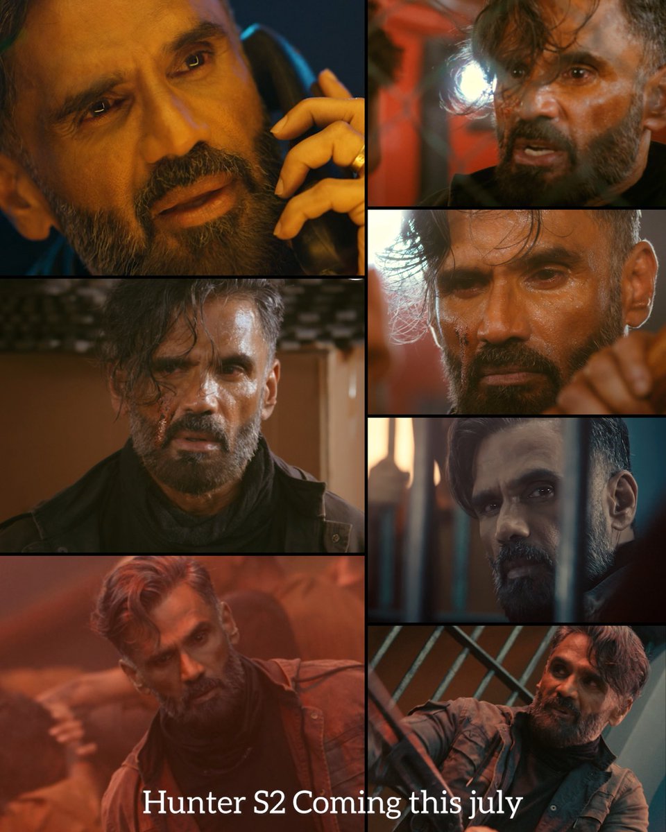 July just got hotter — Suniel Shetty sir is back to rule the action game! 🔫 #HunterS2 

<a href="/SunielVShetty/">Suniel Shetty</a> #SunielShetty <a href="/MXPlayer/">Amazon MX Player</a>
