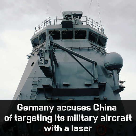 shinO7_O7's tweet photo. 🚨 Germany accuses China of targeting its military aircraft with a laser over the Red Sea.
The plane was on an EU mission to protect ships from Houthi rebels.
Berlin has summoned the Chinese ambassador.
#China #Germany #RedSeaTensions #MilitaryConflict #EUOperations #LaserAttack #Geopolitics