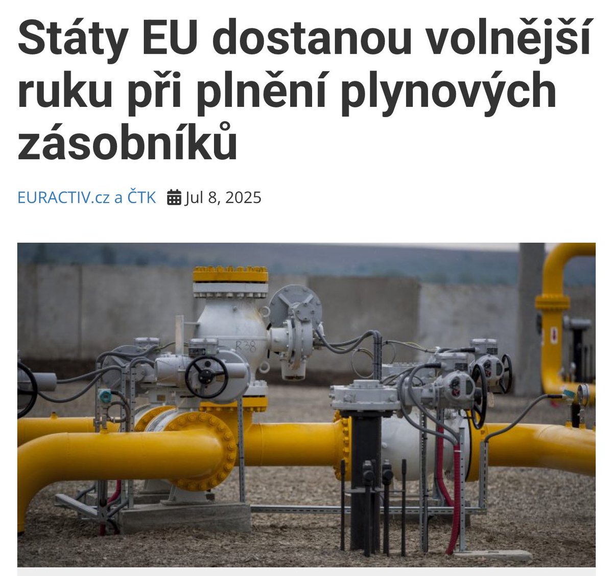 ondrejkrutilek's tweet image. ✅ Zásoby plynu před zimní sezónou - EP schválil první legislativu, na které jsem pracoval jako zpravodaj za @ecrgroup
➡️ Větší flexibilita plnění zásobníků v čase a %
➡️ Garance rozumných cen plynu
➡️ Zajištěna bezpečnost dodávek
➡️ Monitoring RU plynu v EU před úplným…