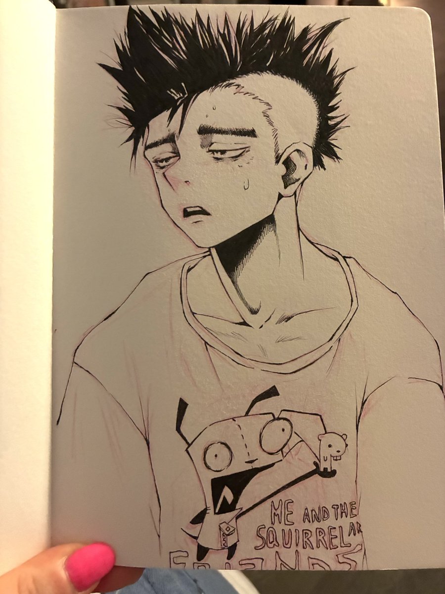 DesignatedSally's tweet image. The boy needs more sleep WIP
#sketchbook #invaderzim