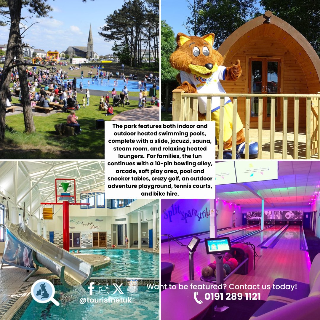Looking for the ultimate family getaway on the Cumbrian coast? 🌊☀️ 

Stanwix Park has it all — splash in heated indoor &amp; outdoor pools, unwind in the spa, bowl a strike at the arcade, or relax with a drink at one of the bars 🍹🎳

 #StanwixPark #FamilyHoliday #UKStaycation