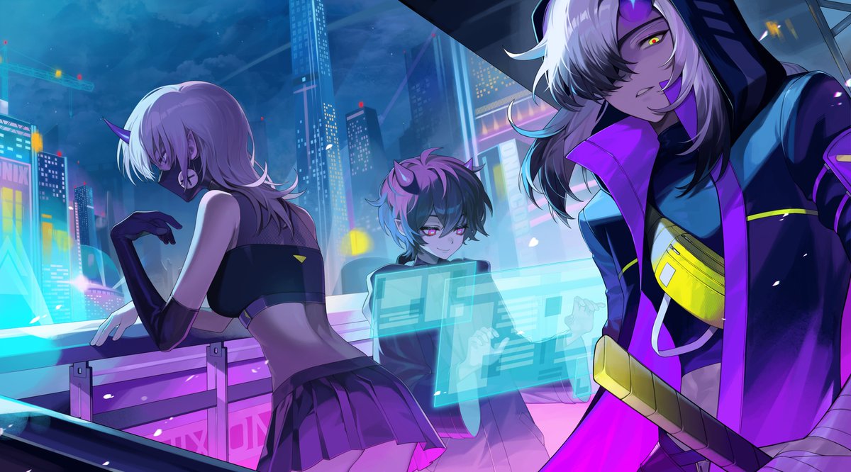 ww_dak_'s tweet photo. Team ONI.X 😈 #oc https://t.co/3La35nEUzT