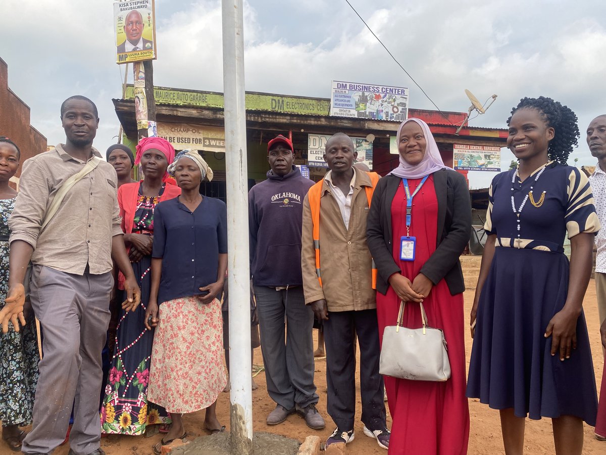 Bugadde SACCO gives back! Installed solar streetlights in Kyanvuma Town Council to brighten our community and promote safety. #CommunityDevelopment #Sustainability #Uganda <a href="/nbstv/">NBS Television</a> <a href="/LocalMayuge/">Mayuge District LG</a> <a href="/MayugeFm/">Mayuge Fm</a> <a href="/Nbsradio894fm/">NBS 89.4 FM Official</a>