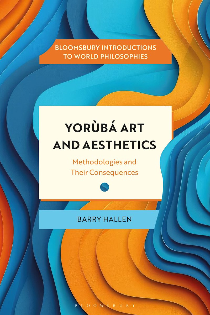 In 'Yorùbá Art and Aesthetics', leading Yorùbá scholars and artists show how to and how not to understand the art of an African culture.

Available now!
Get your copy: bit.ly/44ErEsO
Sneak preview: bit.ly/4lKVHG9