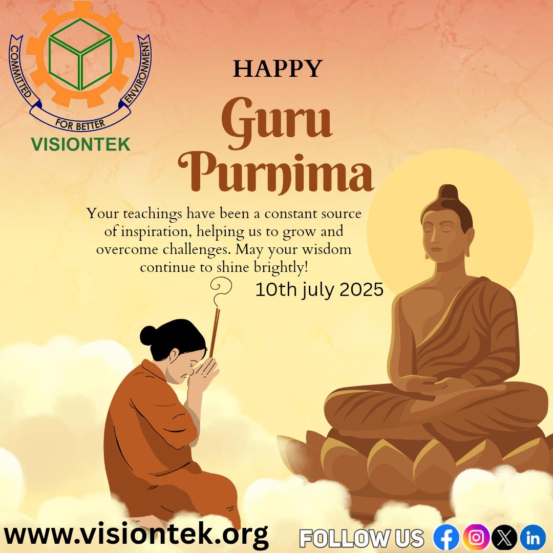 Visiontekcs's tweet image. Wishing you a blessed and joyful Guru Purnima. May your guru&apos;s blessings remove all obstacles and lead you toward peace, knowledge, and success.
#gurupurnima #guru #happygurupurnima #guruji #india #blessings #love #Peace