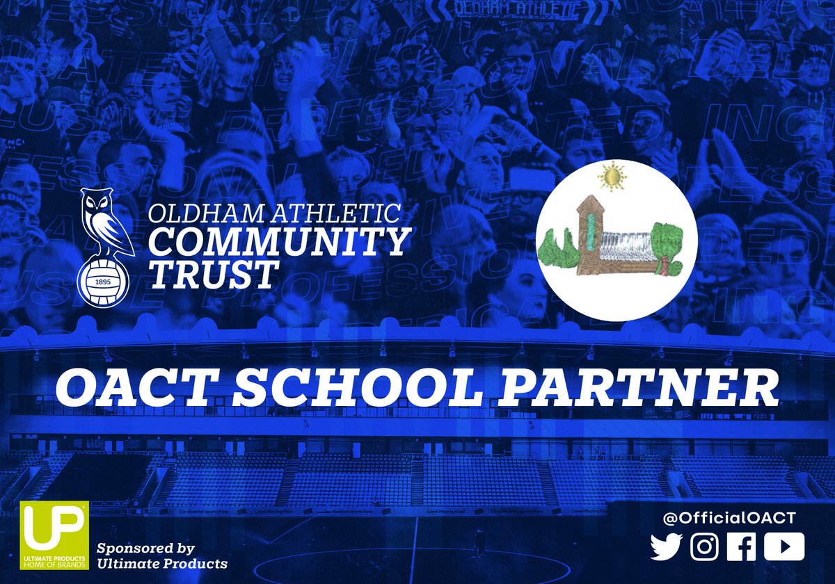 Oldham Athletic Community Trust (OACT) (@officialoact) on Twitter photo 🥳2025/26 #OACTSchoolPartner announcement!
Retained and increased provision #OACTSchoolPartner for the 2025/26 school year!...
St Marys Greenfield!
#OACT | #OAFC | <a href="/UPPLC_UK/">Ultimate Products</a> 🥳2025/26 #OACTSchoolPartner announcement!
Retained and increased provision #OACTSchoolPartner for the 2025/26 school year!...
St Marys Greenfield!
#OACT | #OAFC | <a href="/UPPLC_UK/">Ultimate Products</a>