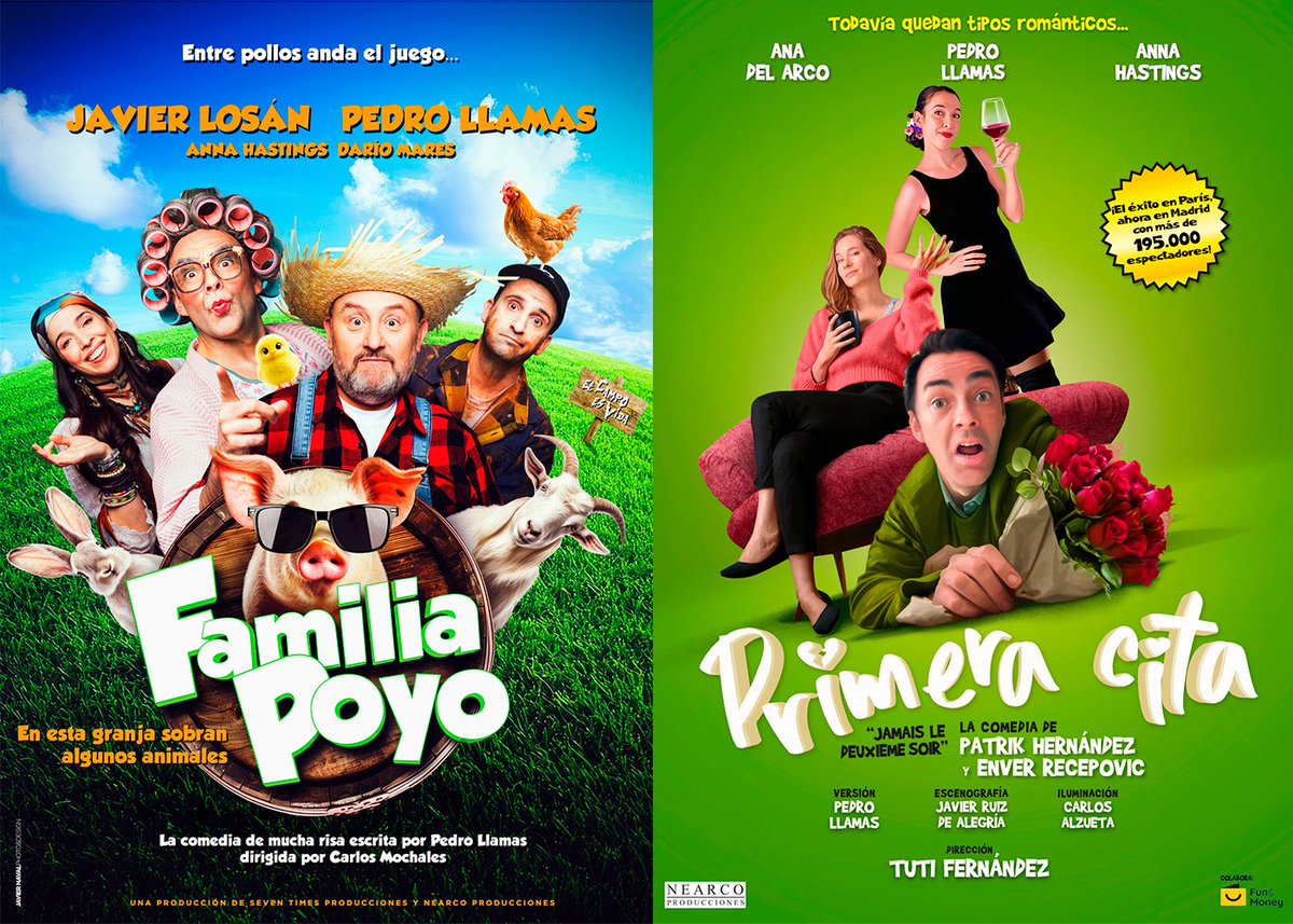 Teatro Muñoz Seca (@munozsecamadrid) on Twitter photo Otra semana más en el <a href="/MunozSecaMadrid/">Teatro Muñoz Seca</a>. 🎉
Ven a disfrutar de #FamiliaPoyo y #PrimeraCita. 🤣
Compras tus ENTRADAS aquí 👉 teatromunozseca.madrid
#teatro #diversion #entretenimiento #espectaculo #comediateatral #risas #humor Otra semana más en el <a href="/MunozSecaMadrid/">Teatro Muñoz Seca</a>. 🎉
Ven a disfrutar de #FamiliaPoyo y #PrimeraCita. 🤣
Compras tus ENTRADAS aquí 👉 teatromunozseca.madrid
#teatro #diversion #entretenimiento #espectaculo #comediateatral #risas #humor