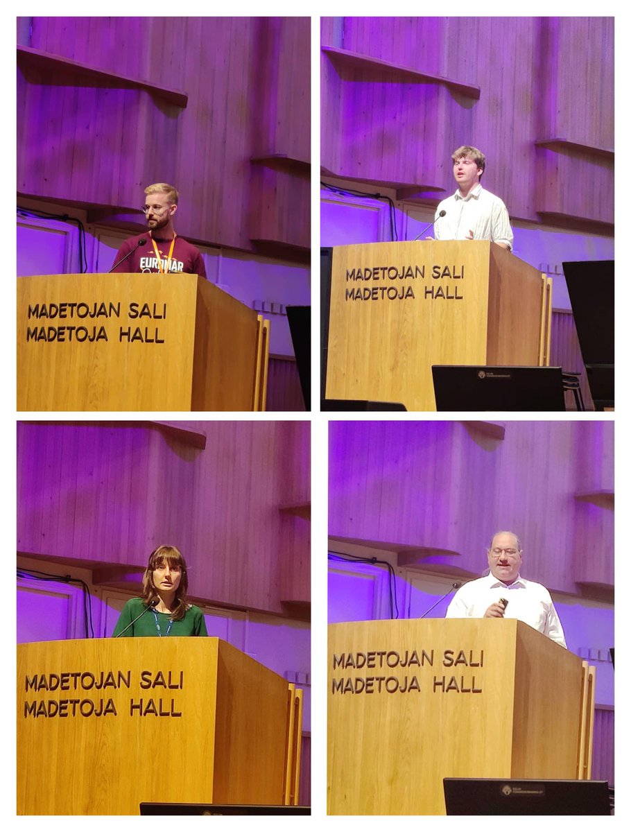 Parallel session 16 was dedicated to theory and computation. We enjoyed the talks from parallel speakers: Elizaveta Suturina and Ilya Kuprov, oral speakers: José P. Carvalho and David L Goodwin, and four fantastic flash talk speakers. #EUROMAR2025 #NMR #ESR #EPR #MRI #Oulu