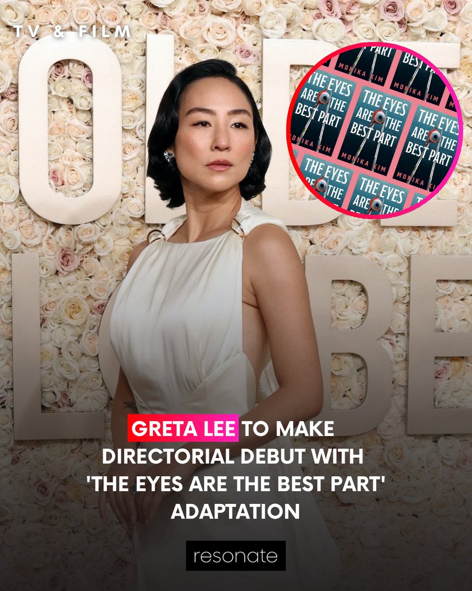 ResonateVoices's tweet image. Greta Lee, whose nuanced performance in &quot;Past Lives&quot; garnered widespread critical acclaim, will both direct and write the screenplay for &quot;The Eyes Are the Best Part,&quot; a psychological horror film for Searchlight Pictures.

Read more: weareresonate.com/2025/07/greta-…