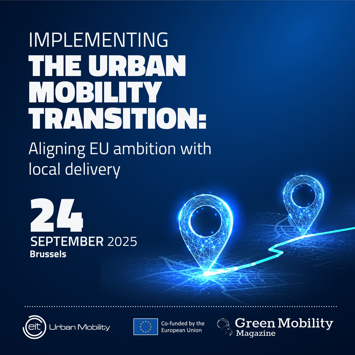 EITUrbanMob's tweet image. How do we turn #EU urban #mobility goals into real change on the ground? 🌍
Join us w/@ibexpub on 24 Sept. for a dynamic event with policymakers, cities & innovators driving the transition. Free, insightful & action-focused.
Save your spot today! 🤝
eiturbanmobility.eu/events/impleme…