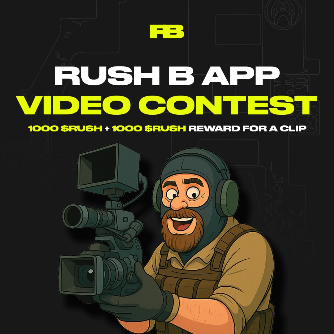 🚨 Only 1 DAY LEFT!

🎬 RUSH B APP VIDEO CONTEST — ROUND 3 ends tomorrow
Your last chance to grab 1000 $RUSH just for posting a video 💸
And if your clip is good — we’ll double the reward. No luck needed.

❗️Here’s the mission:
1️⃣ Record a vertical case-opening clip in RUSH B App