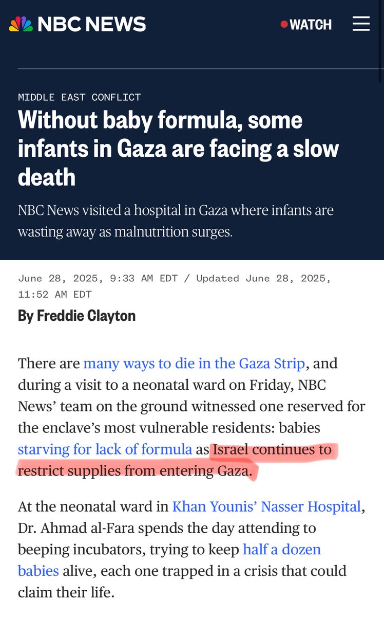 “Now everyone say you agree babies should be denied baby formula and starved till they die or we’ll make laws sanctioning you for being antisemitic”