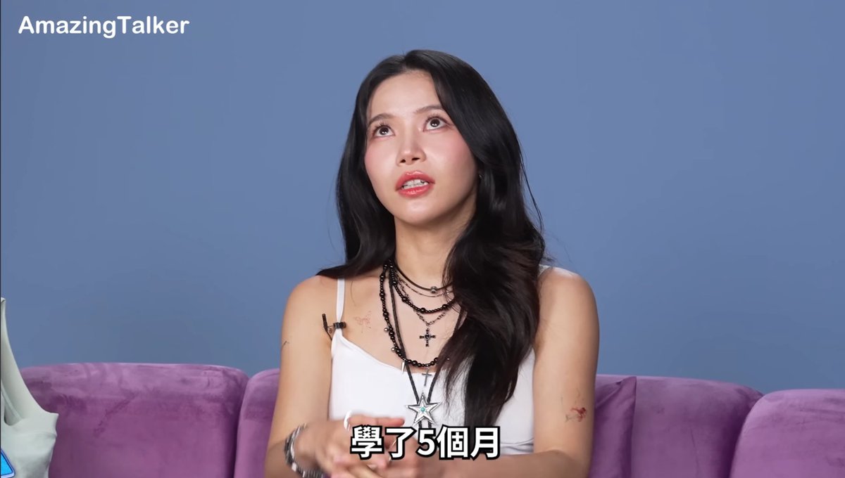 ソラちゃん中国語学習期間5ヶ月のソース ✴︎MAMAMOO頌樂 女神英文驚呆
