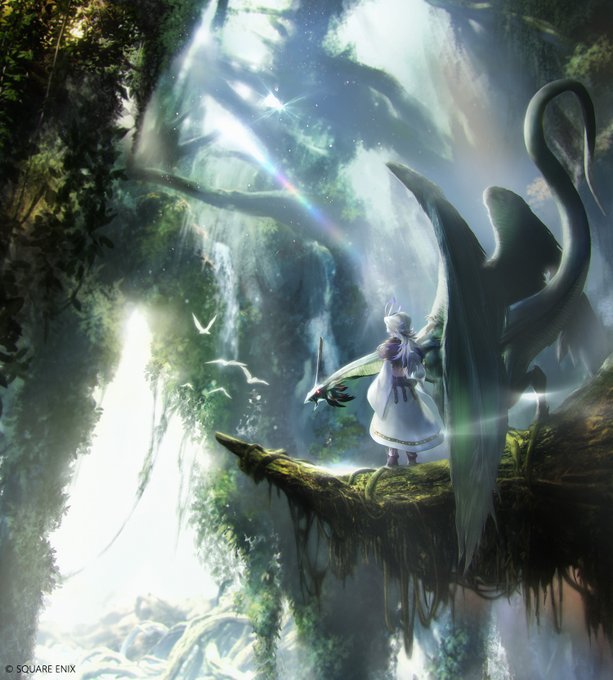 SquareEnixDE's tweet image. Kuja betrachtet still den Baum Iifars, in diesem neuen Artwork zur Feier des 25. Jubiläums von Final Fantasy IX, geschaffen von Character Designer Toshiyuki Itahana.
Was ist eure schönste Erinnerung an #FF9?