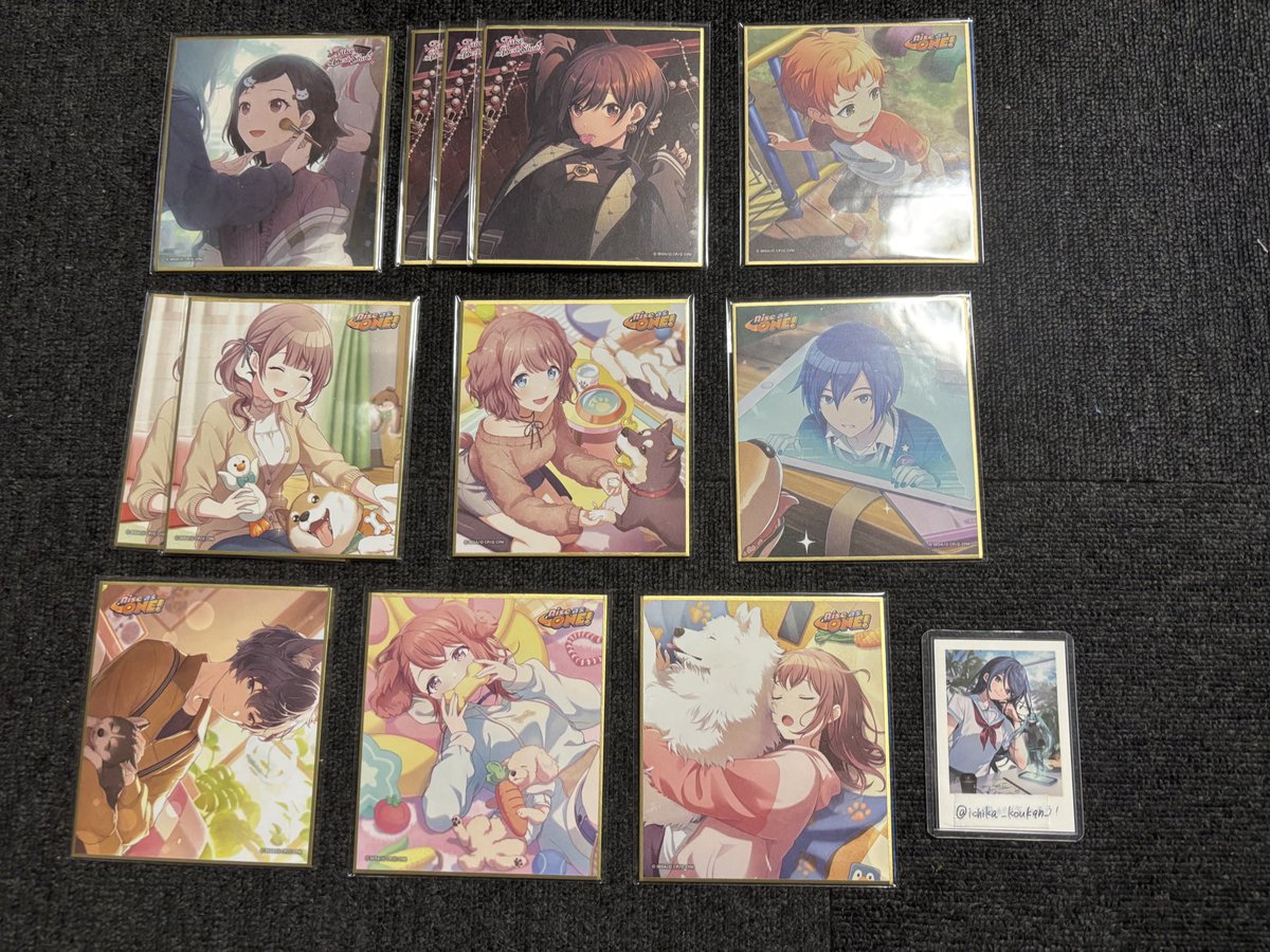 ichika_koukan_'s tweet photo. プロセカ グッズ 色紙 譲渡 

譲:画像のもの

求:希望額+送料(PayPay、銀行振込）

物により抱き合わせあります。
※纏めての方値下げ🙆🏻‍♀️

お気軽にお声掛けください🙇‍♀️

 #プロセカグッズ
 #プロセカグッズ譲渡 
 #プロセカグッズ交換 https://t.co/Mxi9uMgtYc