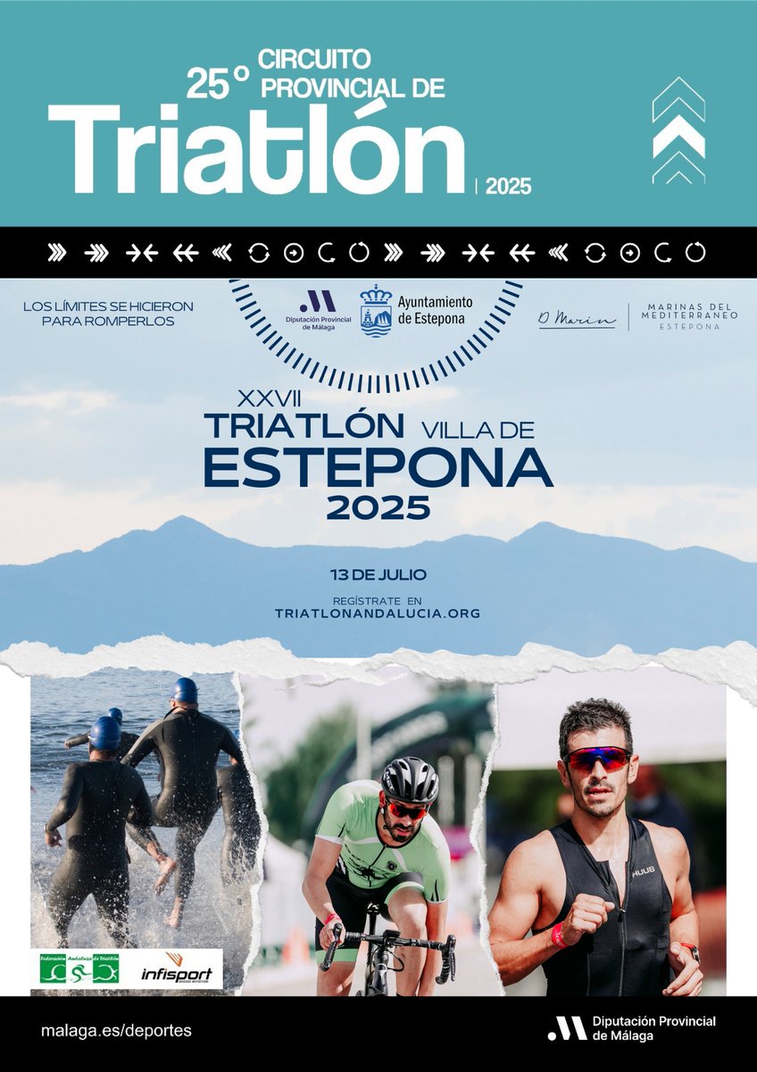📰El #Triatlón Villa de Estepona vivirá este domingo una nueva edición que ha rozado el ‘Sold Out’

😎La prueba experimenta un ligero crecimiento de participación, con un 8% más que su pasada edición

🔗Noticia Completa:
triatlonandalucia.org/noticias/el-xx…

#FATRI