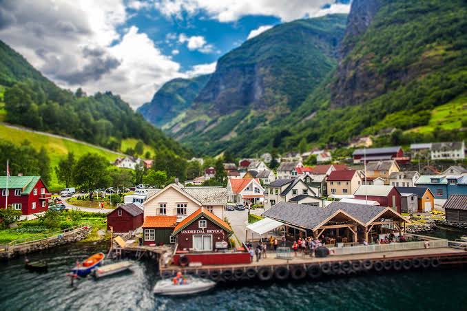 Beautiful town of beautiful country of norway 🇳🇴!