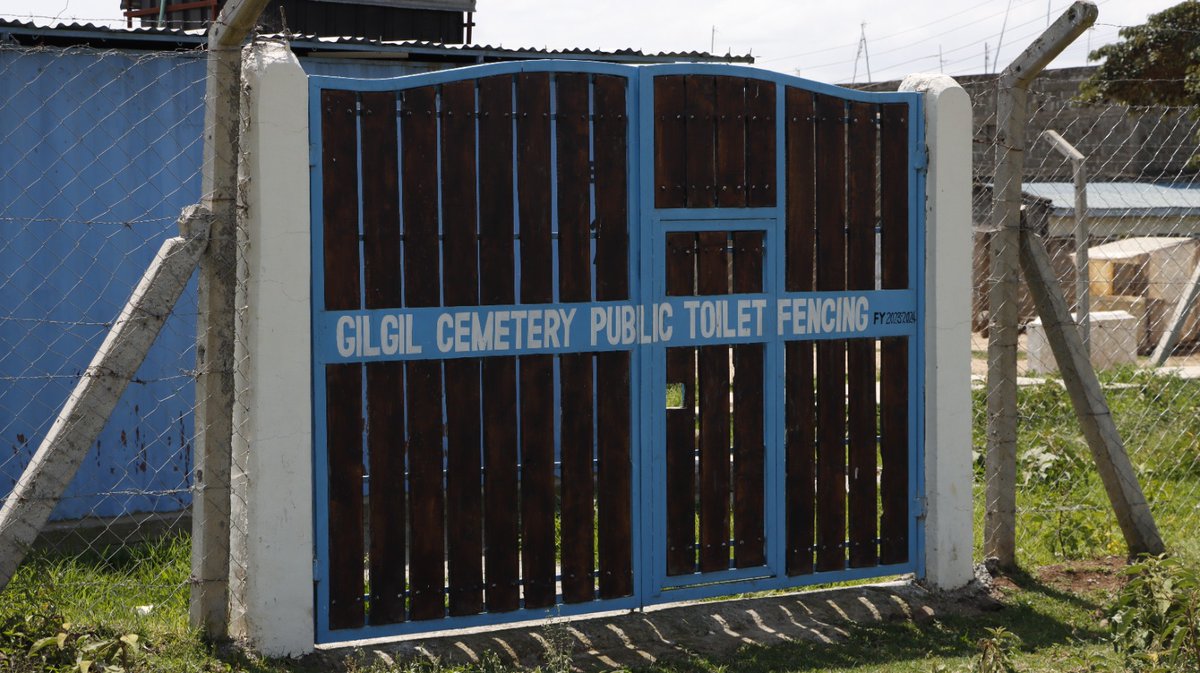 Millions allocated for Gilgil Cemetery fencing, but only the toilet area is enclosed despite budgetary allocations: KSHS 10M (FY 18/19) &amp; KSHS 40M (FY 24/25) for a cemetery under severe space stress! Where did the money go? #UporajiMashinani #uwazinauwajibikaji
