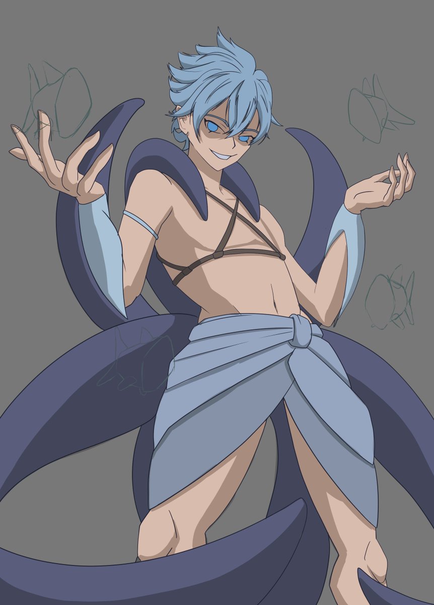 Little WIP for a new card 👀🐙