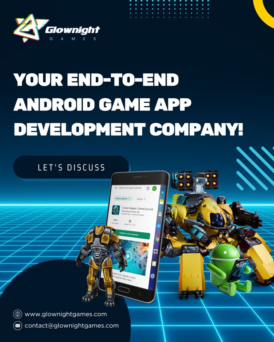 GlowNightGames's tweet image. 🚀 𝐑𝐞𝐚𝐝𝐲 𝐭𝐨 𝐭𝐮𝐫𝐧 𝐲𝐨𝐮𝐫 𝐠𝐚𝐦𝐞 𝐢𝐝𝐞𝐚 𝐢𝐧𝐭𝐨 𝐚𝐧 𝐀𝐧𝐝𝐫𝐨𝐢𝐝 𝐡𝐢𝐭?

Glownight Games is your go-to team for end-to-end Android game app development.

🌐 glownightgames.com

#androidgame #gameappdevelopment #mobilegames #glownightgames #knightcoders
