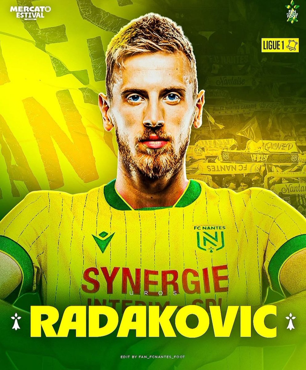 Sjajno je kako je ovaj momak pomalo "Low key" karijerom dogurao do Nanta. Nakon odlaska golmana Denisa Petrića, Nant opet u ekipi ima Srbina. Sve naj, momčino.