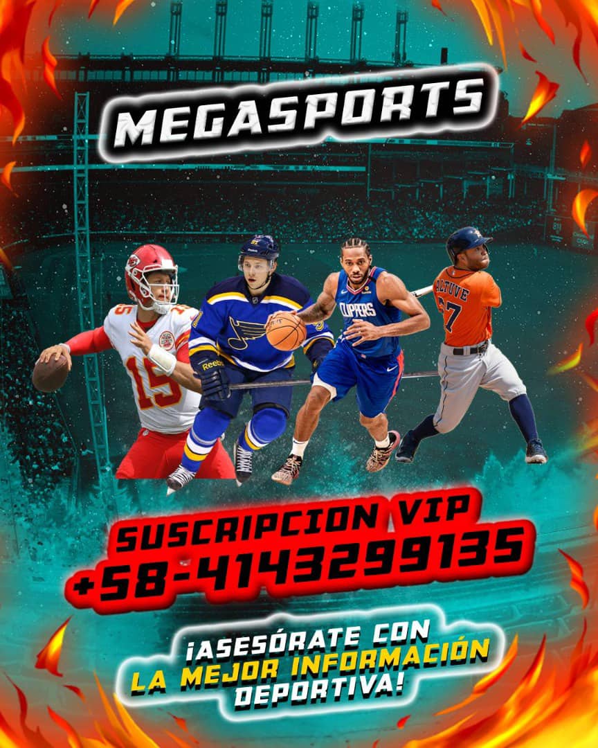 Megasportsven's tweet photo. #ATENCION Felíz JUEVES aquí la #GuíaDeportiva, para Jugar y Ganar en la #MLB #NBA  #NHL  #Futbol  #Apuestas #Parley #Deportes #USA lo más fijo está en el #PlanVip #PlanPremium  😎💪💣💣🔥💰🤑🥳💯
 Suscríbete WhatsApp +584143299135
Apoyar con RT o MG https://t.co/NYjLIKiXaH