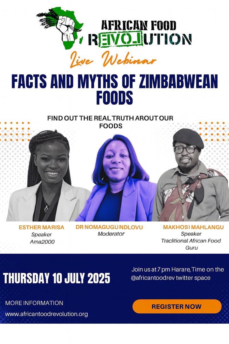 Discover the fascinating truths and myths about Zimbabwean foods, from cultural beliefs to scientific facts. Gain valuable insights into how traditional dishes are often misunderstood and undervalued, yet packed with untapped potential. x.com/i/spaces/1eaKb…