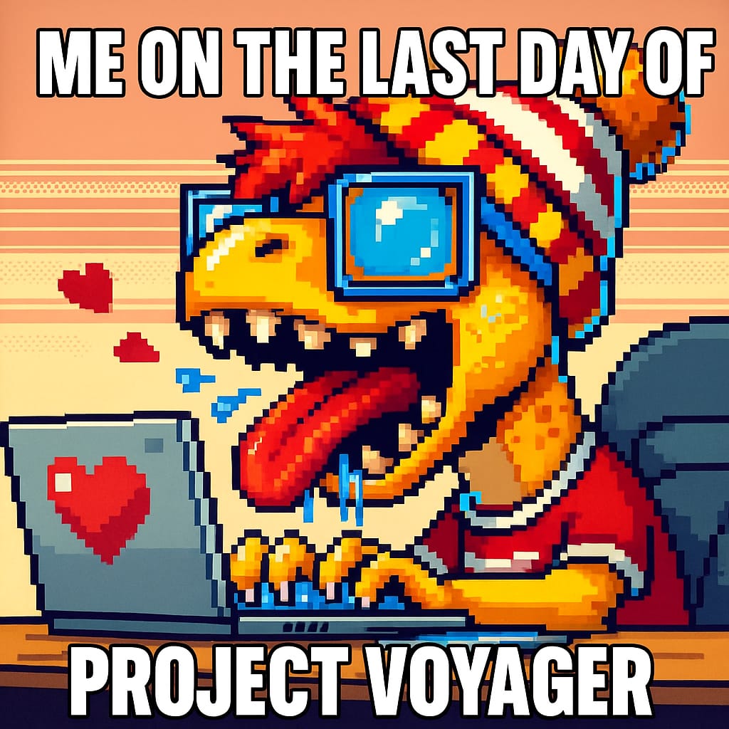 #ProjectVoyagerDay29