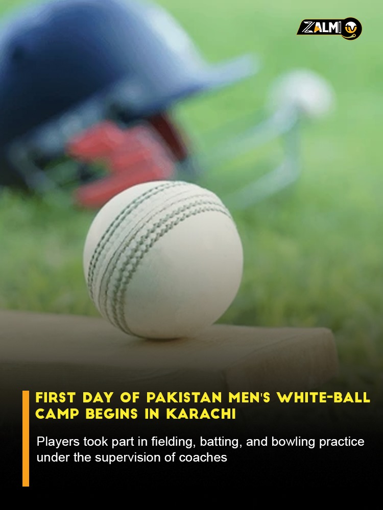 zalmitvlive's tweet image. First Day of Pakistan Men&apos;s White-Ball Camp Begins in Karachi. Players took part in fielding, batting, and bowling practice under the supervision of coaches.

#BANvPAK #Karachi #PracticeSession #ZalmiTV