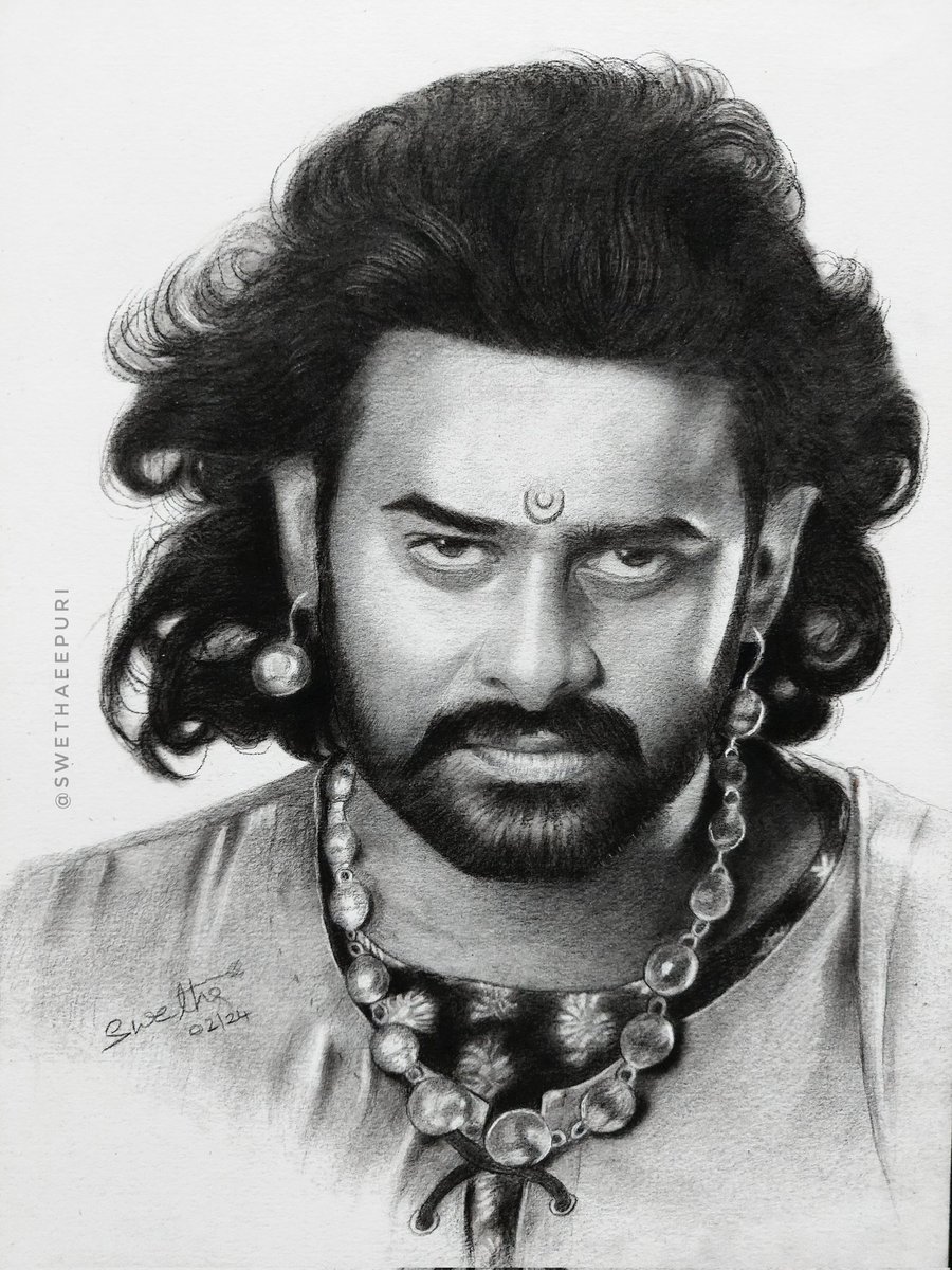 swethaeepuri's tweet image. Drawings done by me:)
#swethaeepuri #Bahubali #Prabhas‌ #DecadeofBaahubaliReign #celebrating10yearsofbahubali #bahubalitheepic