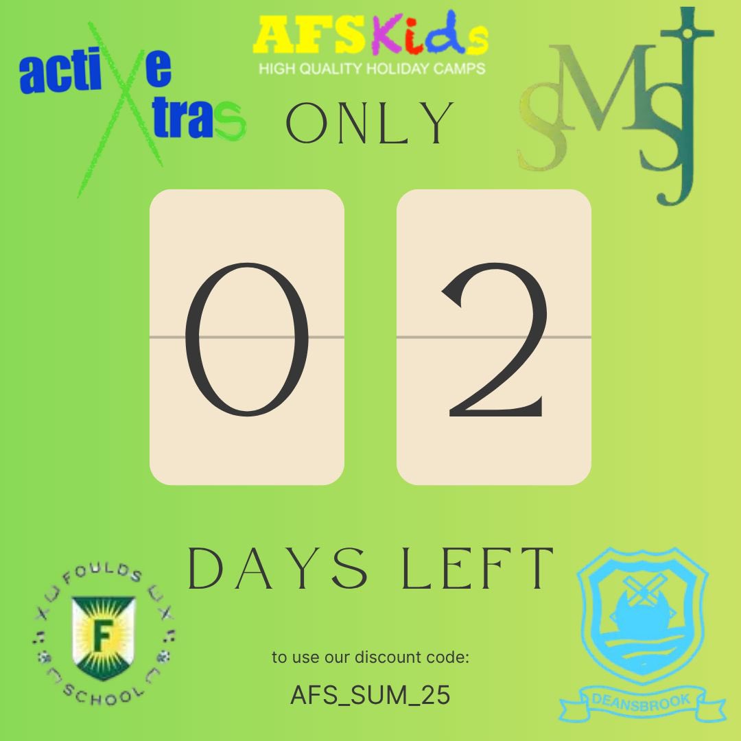 AFSCamps's tweet image. DON’T MISS OUT ON 10% DISCOUNT FOR @AFSCamps this SUMMER!!