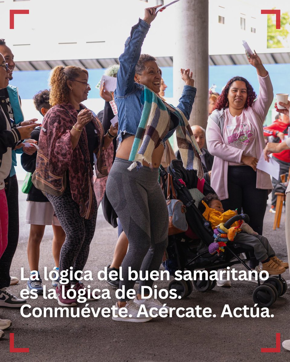 _CARITAS's tweet image. Amar al estilo de Jesús implica detenerse, no pasar de largo.

Acercarse, no tener miedo.

Arriesgarse a los juicios de otros, y dar sin esperar nada a cambio.

La lógica del buen samaritano es la lógica de Dios.

Conmuévete. Acércate. Actúa.