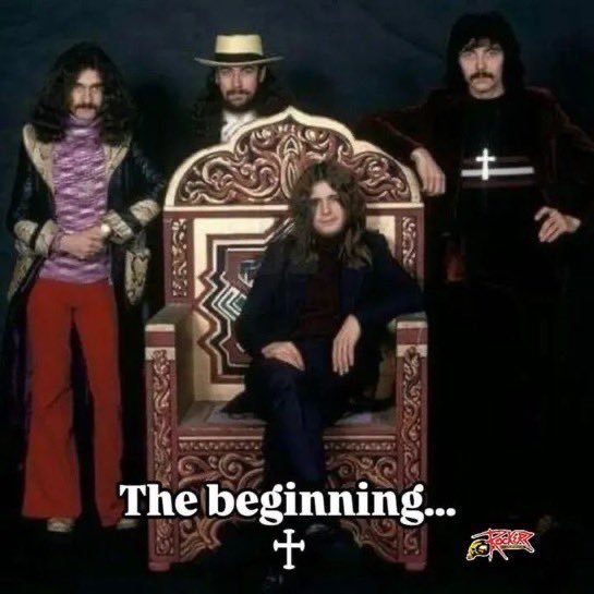historyrock_'s tweet image. Black Sabbath raise close to $200 million for charity with farewell show