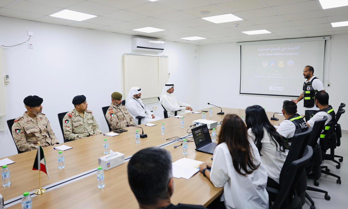 GulfConsult's tweet photo. Last week, H.E. the Minister of Defense Sheikh Abdullah Al-Ali Al-Sabah visited the site of the new Ali Al-Sabah Military Academy, overseeing the project's progress, construction phases, and future development plans. https://t.co/VmkOprESeZ