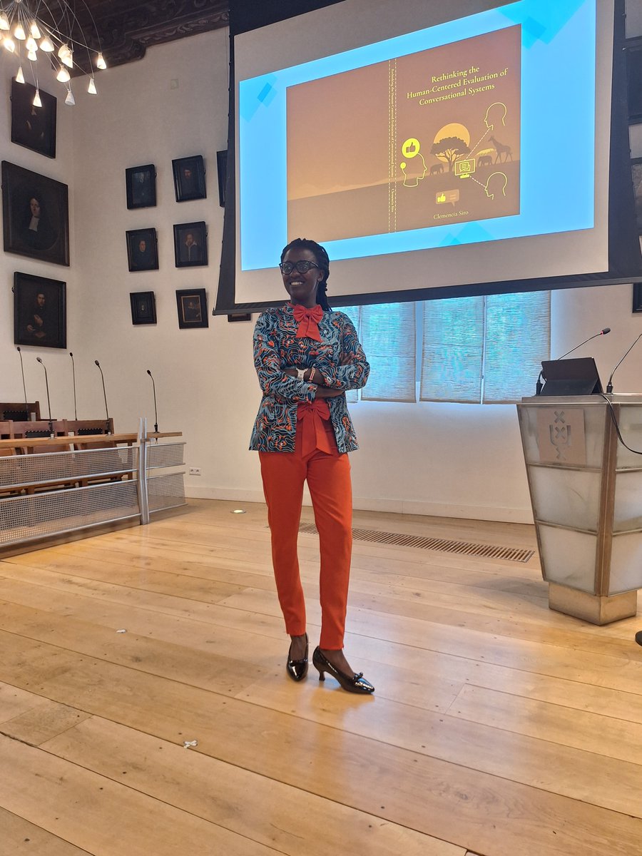 cnsiro's tweet photo. On July 8th, I successfully defended my PhD 🎓✨
My thesis, "Rethinking the Human-Centered Evaluation of Conversational Systems," explores aligning conversation evaluation with real human needs.
Thanks to my supervisors @mdr  and @maliannejadi  for their support. https://t.co/L3Le6kDe2Y