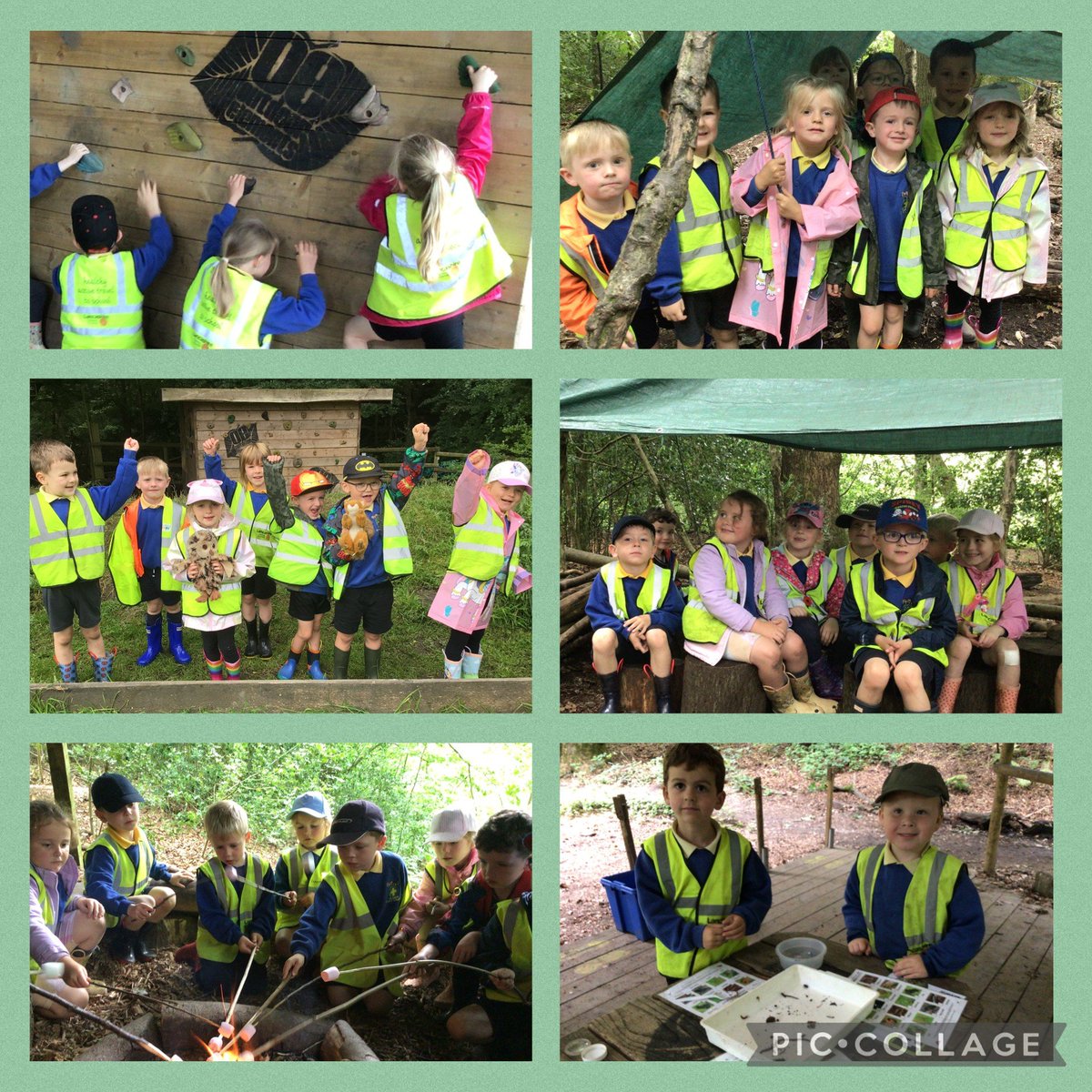 EYFS had an amazing trip to Outdoor Elements, we built dens, took part in stream dipping and went on a predator hunt!!
