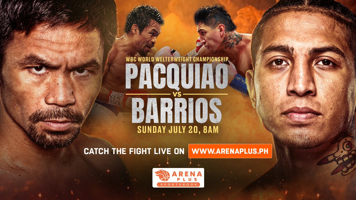 Support Your Champion! 🥊

Nagbabalik ang Pambansang Kamao. Watch Pacquiao vs. Barrios LIVE on ArenaPlus.

#AstigSiPacquiao
#PacquiaoSaArena
