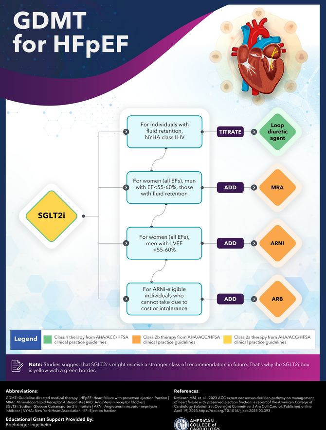 KansasACC's tweet image. The ACC’s 🆕 “HF in a Box” toolkit is here to help clinicians elevate #HeartFailure care. 💡
Access practical tools to integrate #SGLT2 inhibitors alongside core therapies—lectures, guides, infographics & more in one place!
🔗 bit.ly/3SotOXR