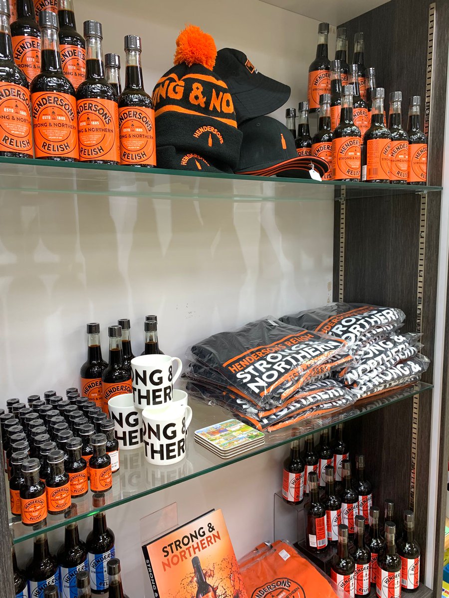 Everyone knows Henderson’s Relish is the ultimate condiment in Sheffield 👏

Whether you're shopping for a die-hard fan or treating yourself, Hendo's is guaranteed to be a hit in any Sheffield household.

Head over to Atkinsons on The Moor Sheffield today 🛍️