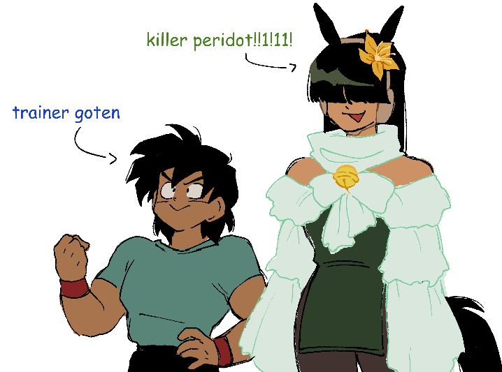 check out my cool umamusume ocs- hey is that-