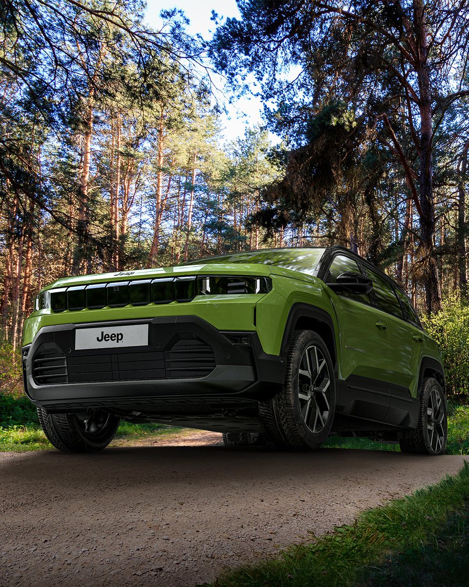 Tus sueños no tienen freno. Tu Jeep® Compass, tampoco. Más alto, más fuerte, más libre.​ ¿Preparado para conquistar lo que venga? 💚​ bit.ly/4lOSlSE

#Jeep #JeepCompass​ #ItsAJeepThing​ #JeepLove