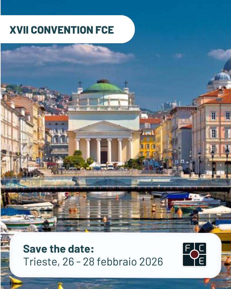 Annunciata la XVII Convention Nazionale di Federcongressi&amp;eventi:Trieste, 26-28 febbraio 2026
Nuova tappa, nuove idee! Stay tuned per tutte le novità. 
#concretiecompetitivi